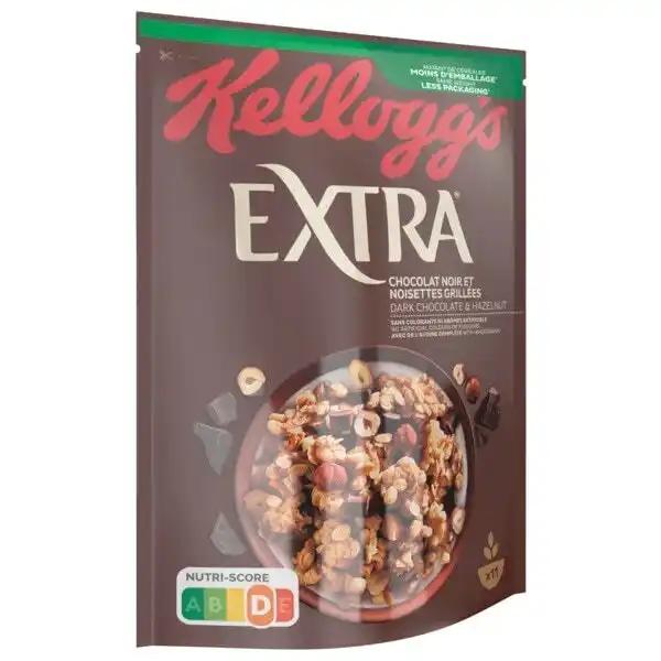 Céréales Extra Chocolat Noir Et Noisettes Kellogg's