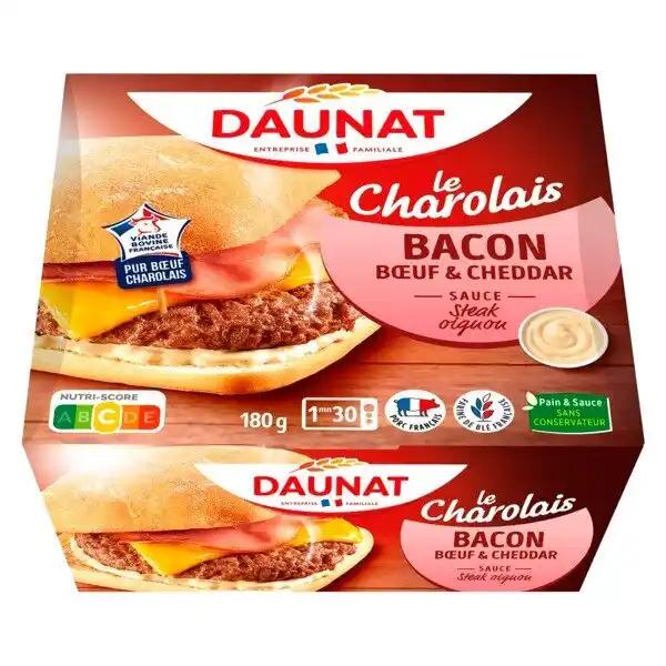 Burger Le Charolais Bacon Daunat