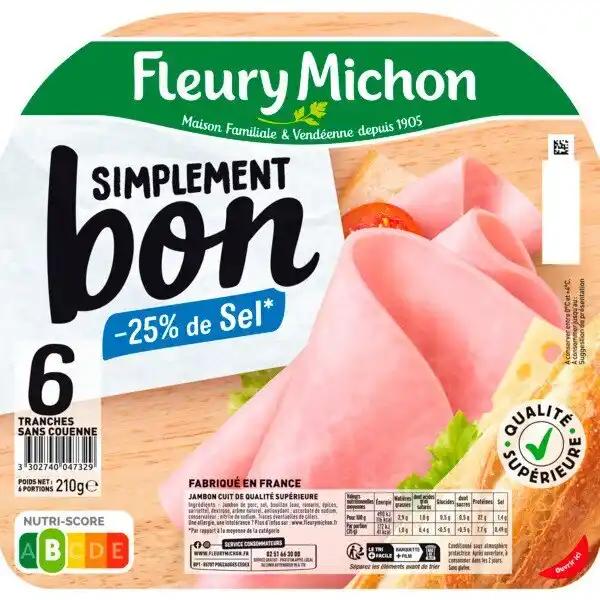 Jambon Simplement Bon Fleury Michon