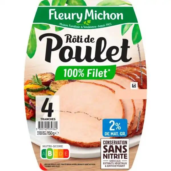 Rôti De Poulet Cuit Fleury Michon