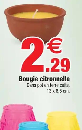 Bougie citronnelle
