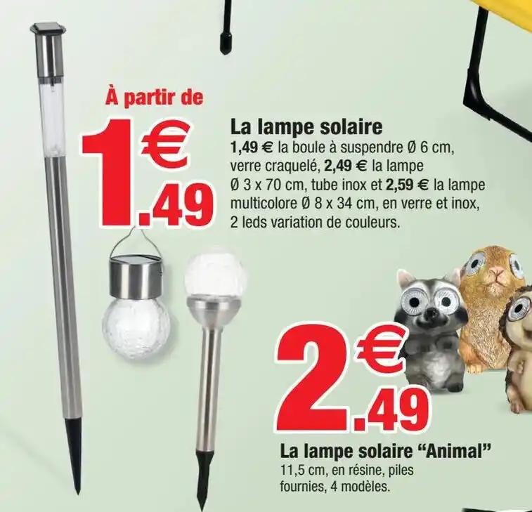 La lampe solaire
