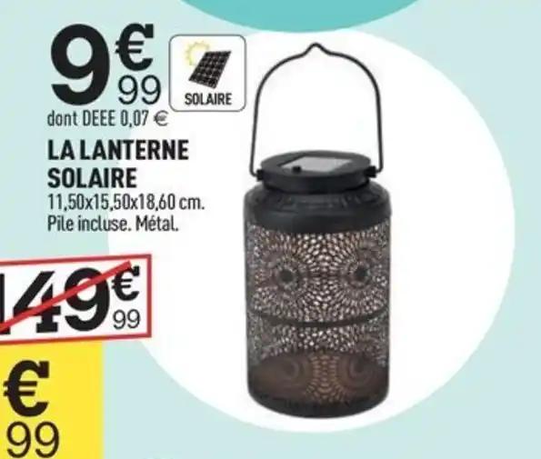 LA LANTERNE SOLAIRE