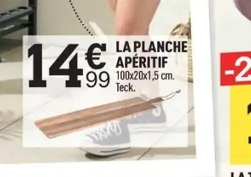 LA PLANCHE APÉRITIF