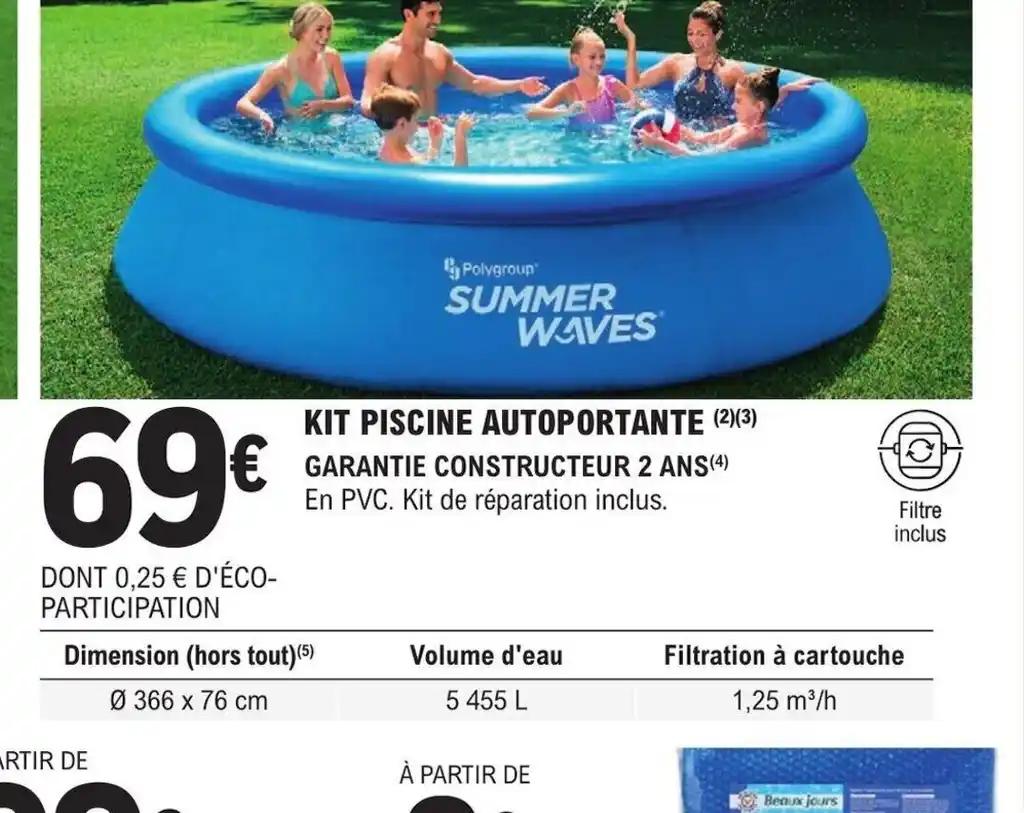 Promotion Exclusives de Kit piscine autoportante : Découvrez l'Offre incontournable