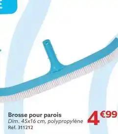 Brosse pour parois