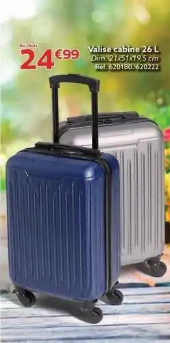 Valise cabine 26 l
