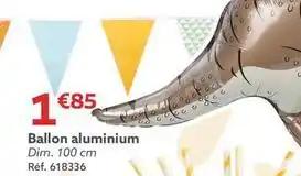 Ballon aluminium