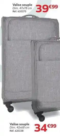 Valise souple