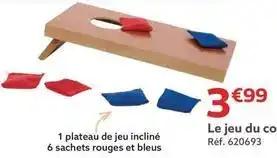 Le jeu du cornhole