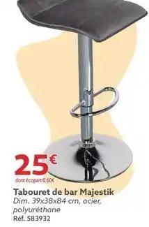 Tabouret de bar majestik