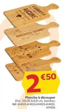 Planche à découper