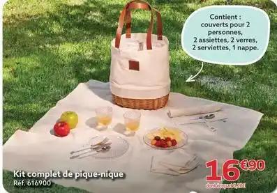 Kit complet de pique-nique