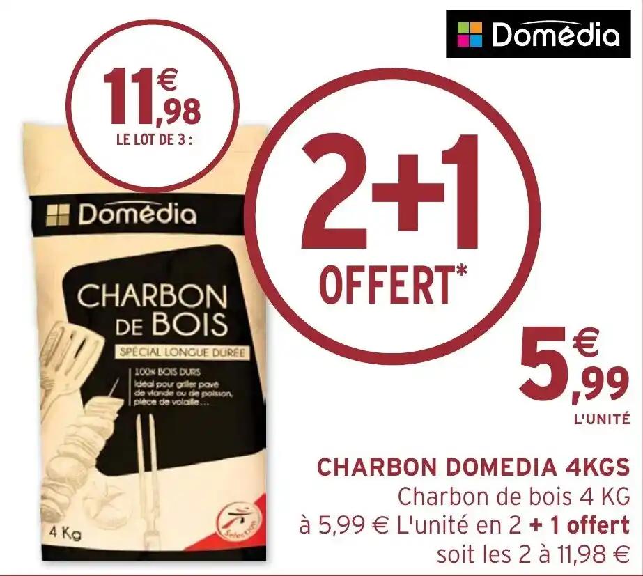 CHARBON DOMEDIA 4KGS