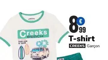 Creeks - t-shirt garçon