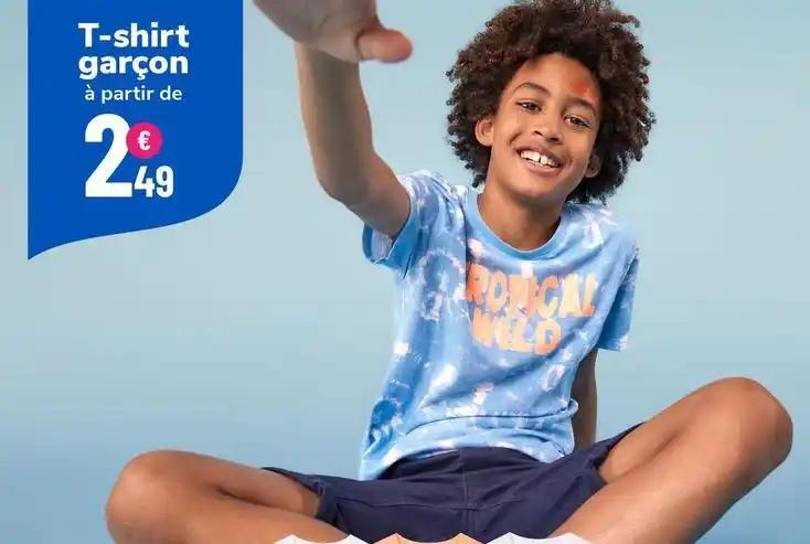 T shirt garçon