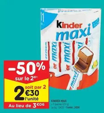 Kinder - maxi