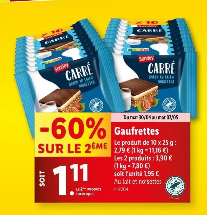 Sondey Gaufrettes