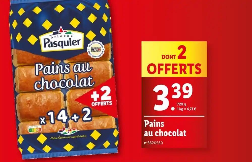 Pasquier Pains au chocolat