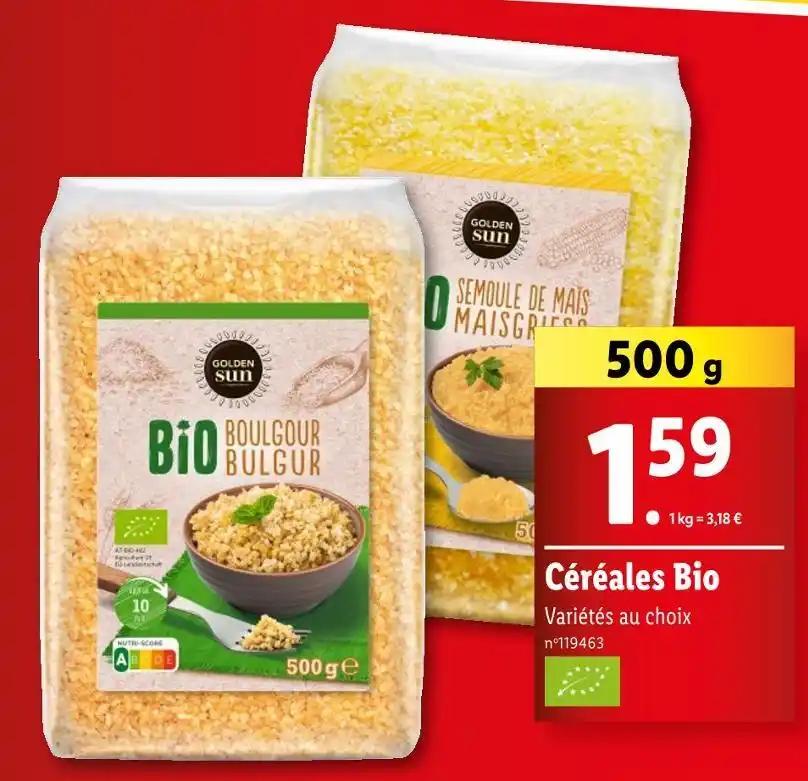 Golden Sun Céréales Bio