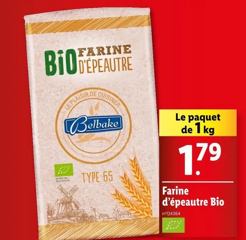 Farine d’épeautre Bio