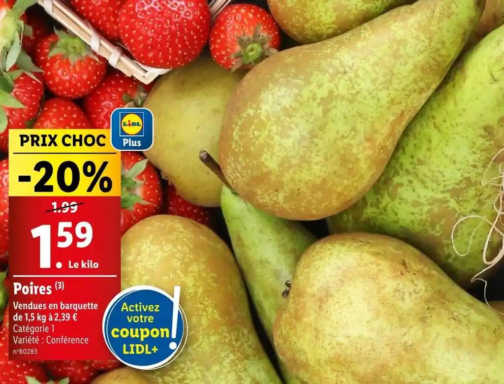 LIDL Poires
