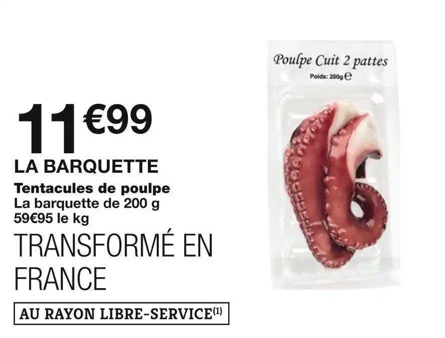 Tentacules de poulpe