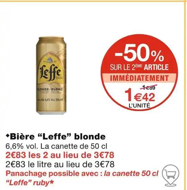 Leffe Bière blonde