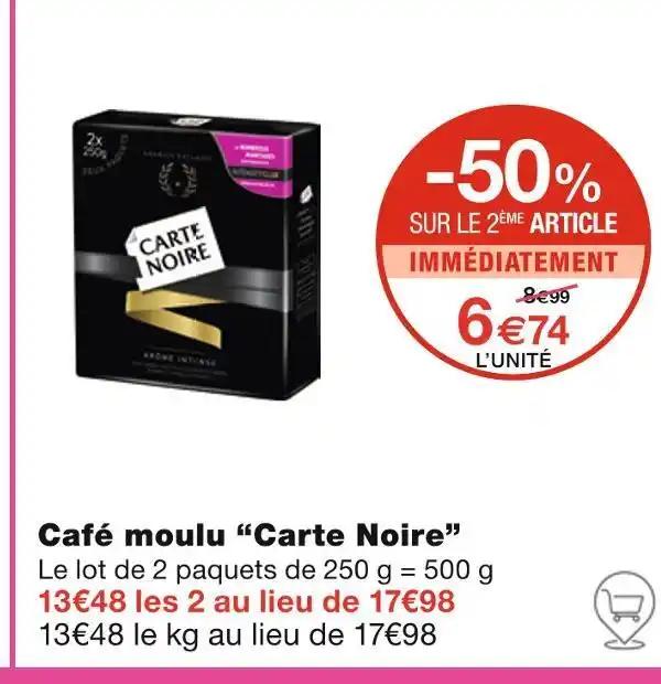 Carte Noire Café moulu