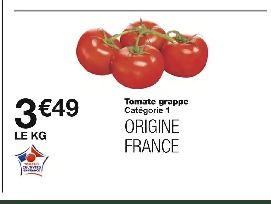 Tomate grappe