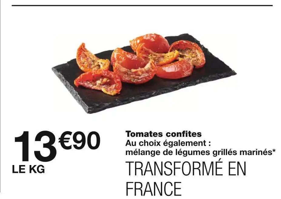 Tomates confites