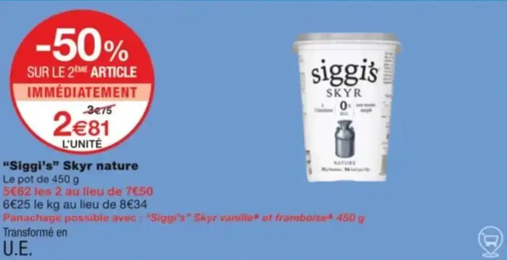 "Siggi's" Skyr nature