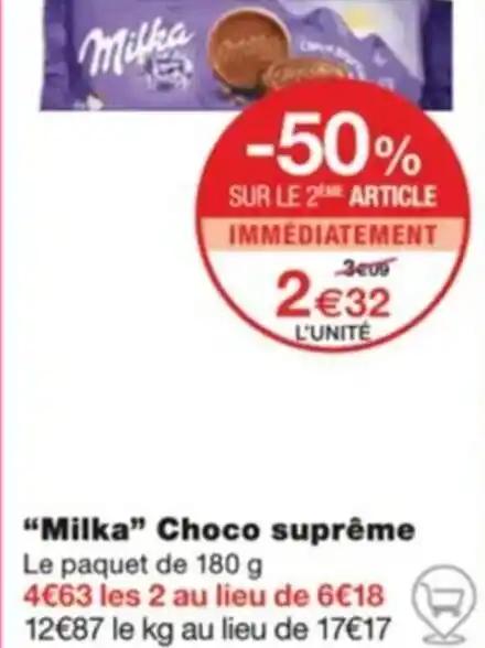 "Milka" Choco suprême