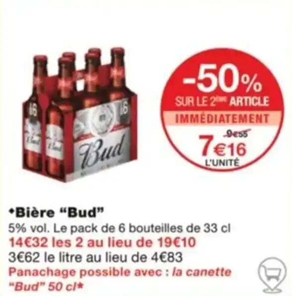 *Bière "Bud"