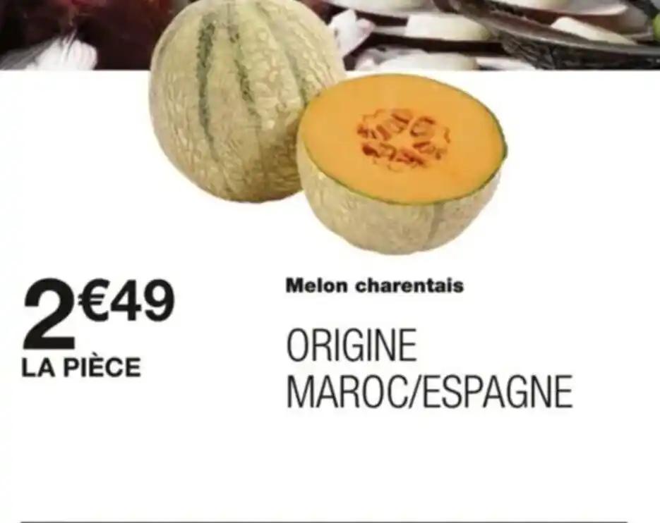Melon charentais