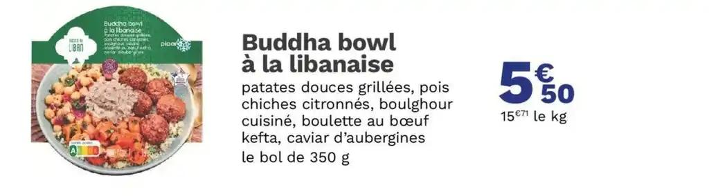Buddha bowl à la libanaise