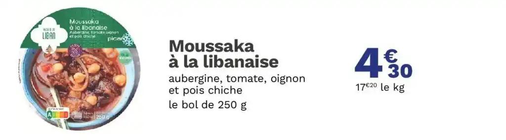 Moussaka à la libanaise