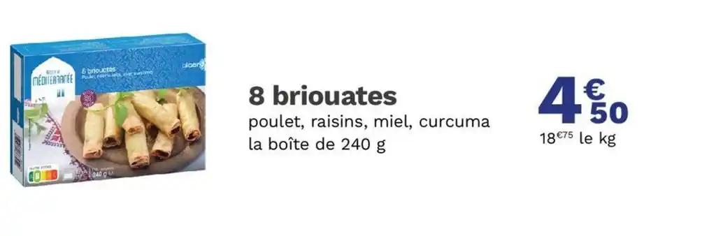 8 briouates