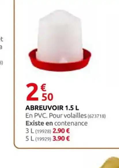 ABREUVOIR 1.5 L