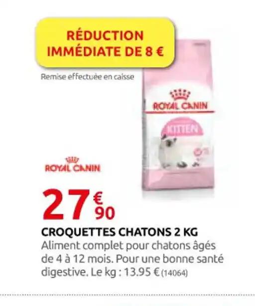 CROQUETTES CHATONS 2 KG