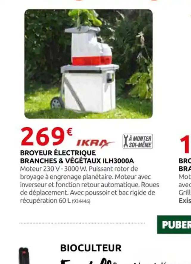 BROYEUR ÉLECTRIQUE BRANCHES & VÉGÉTAUX R95-R210