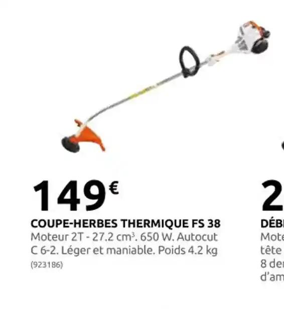 COUPE-HERBES THERMIQUE FS 38