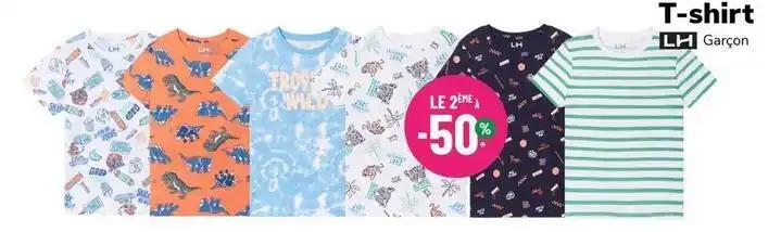 Lh - t shirt garçon
