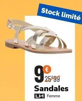 Lh - sandales femme