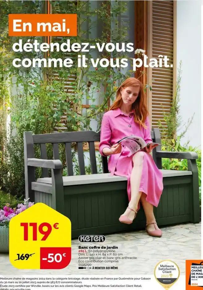 Keter - coffre de jardin