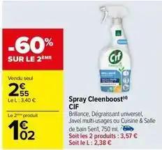 Cif - spray cleenboost