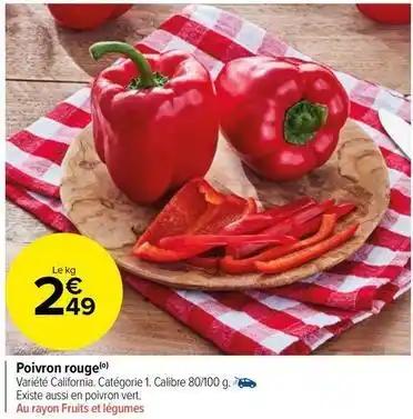 Poivron rouge