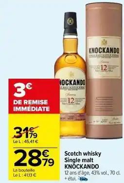 Knockando - scotch whisky single malt