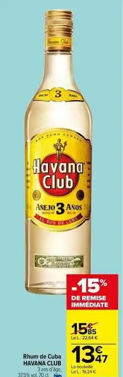 Havana club - rhum de cuba