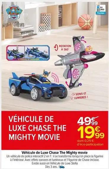 Véhicule de luxe chase the mighty movie
